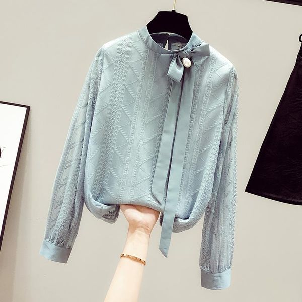 blusas mujer 2021 summer autumn women's chiffon shirt lace clothes all-match thin sunscreen long sleeve blouse blouses & shirts, White
blusas mujer 2021 summer autumn women's chiffon shirt lace clothes all-match thin sunscreen long sleeve blouse blouses & shirts, White