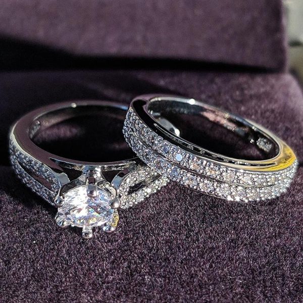 cluster rings 925 sterling silver trendy brand wedding ring set for women engagement anniversary party gift jewelry r4983, Golden;silver
cluster rings 925 sterling silver trendy brand wedding ring set for women engagement anniversary party gift jewelry r4983, Golden;silver