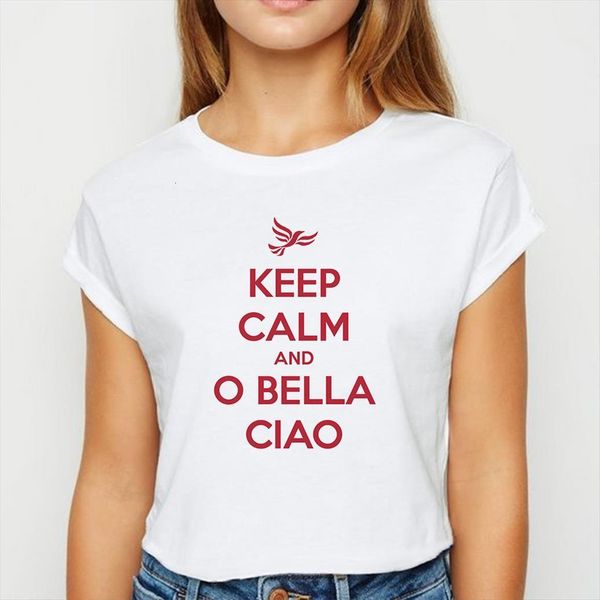 la casa de papel womens keep calm printing design spring summer t shirt harajuku plus size pretty young women, White
la casa de papel womens keep calm printing design spring summer t shirt harajuku plus size pretty young women, White