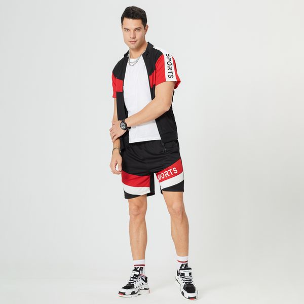 men's tracksuits casual set summer short sleeve tracksuit 2021 men print sportswear t-shirts two pieces male suits gym clothing 7o, Gray
men's tracksuits casual set summer short sleeve tracksuit 2021 men print sportswear t-shirts two pieces male suits gym clothing 7o, Gray