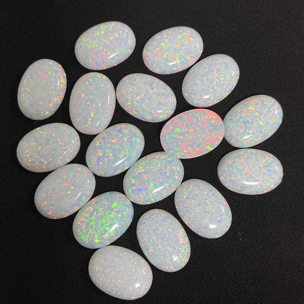 meisidian lab created cabochon stone oval 10x12mm white fire flatback opal gemstone ring making h1015, Black
meisidian lab created cabochon stone oval 10x12mm white fire flatback opal gemstone ring making h1015, Black