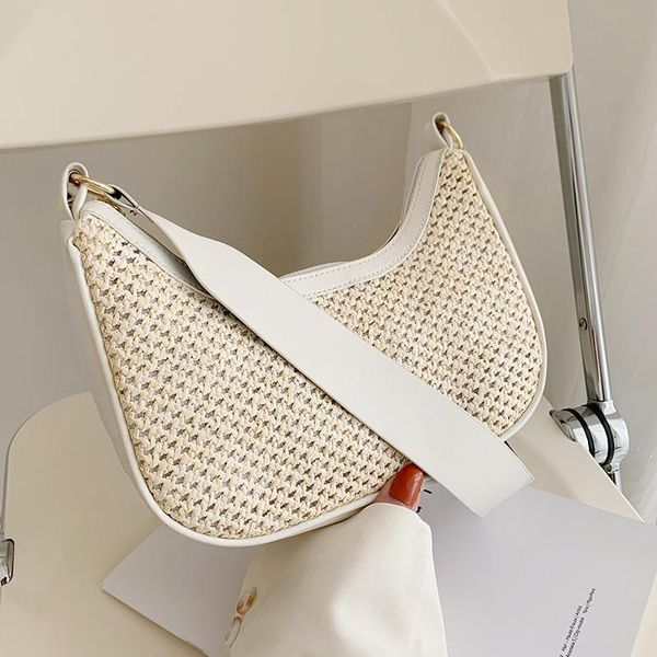 evening bags fashion female bag 2021 saddle straw woven armpit shoulder beach messenger handbag
evening bags fashion female bag 2021 saddle straw woven armpit shoulder beach messenger handbag
