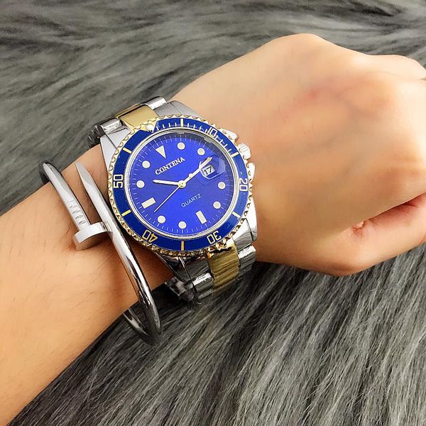 wristwatches mens watches contena men's watch men auto date business clock relojes para hombre relogio masculino, Slivery;brown
wristwatches mens watches contena men's watch men auto date business clock relojes para hombre relogio masculino, Slivery;brown