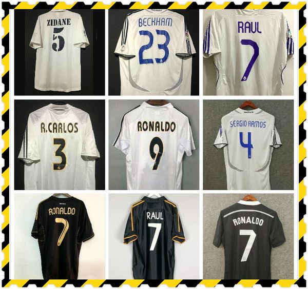 1997-2000 real madrid seedorf raul mens retro soccer jerseys 2001-2007 ronaldo beckham 2011-2018 kaka' sergio ramos football shirt, Black;yellow
1997-2000 real madrid seedorf raul mens retro soccer jerseys 2001-2007 ronaldo beckham 2011-2018 kaka' sergio ramos football shirt, Black;yellow