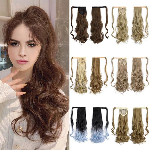 synthetic wigs beautycode long wavy hair pony tail wrap around form fiber heat-resistant ponytail fake wig, Black
synthetic wigs beautycode long wavy hair pony tail wrap around form fiber heat-resistant ponytail fake wig, Black