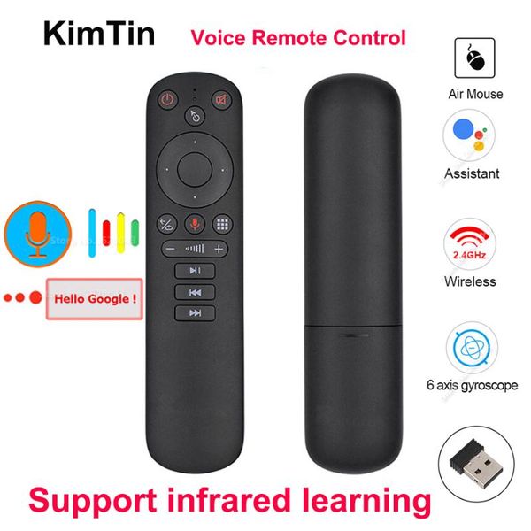 kimtin wireless air mouse gyroscope 2.4g smart voice remote control g50 for x96 max plus h96 x3 pro android 10.0 tv box controlers
kimtin wireless air mouse gyroscope 2.4g smart voice remote control g50 for x96 max plus h96 x3 pro android 10.0 tv box controlers