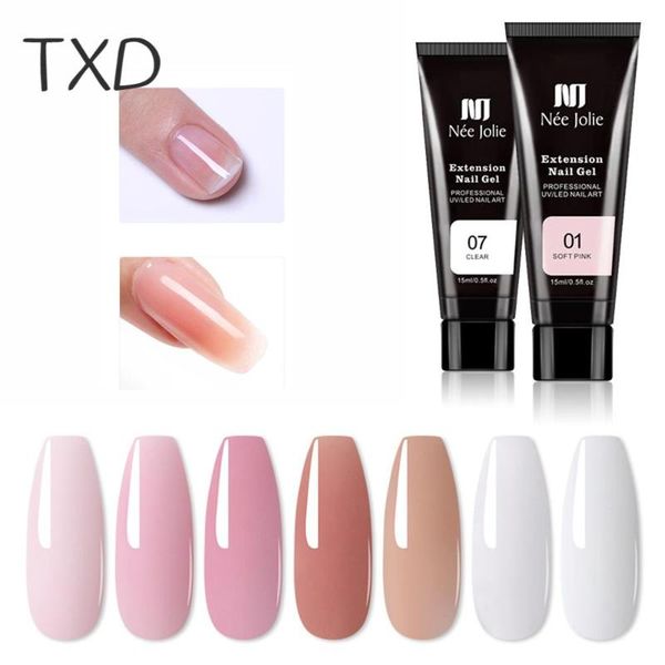 nail gel txd 15ml poly uv fashion colors extend jelly glue led lamp extension art painting odor free, Red;pink
nail gel txd 15ml poly uv fashion colors extend jelly glue led lamp extension art painting odor free, Red;pink