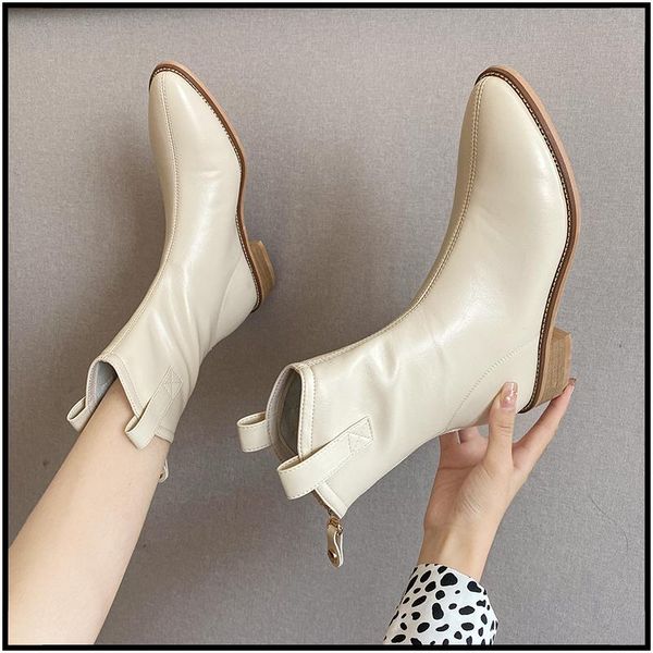 boots hkxn pointed thick heel beige short female autumn fashion flat in tube 2021 tide zapatillas mujer, Black
boots hkxn pointed thick heel beige short female autumn fashion flat in tube 2021 tide zapatillas mujer, Black