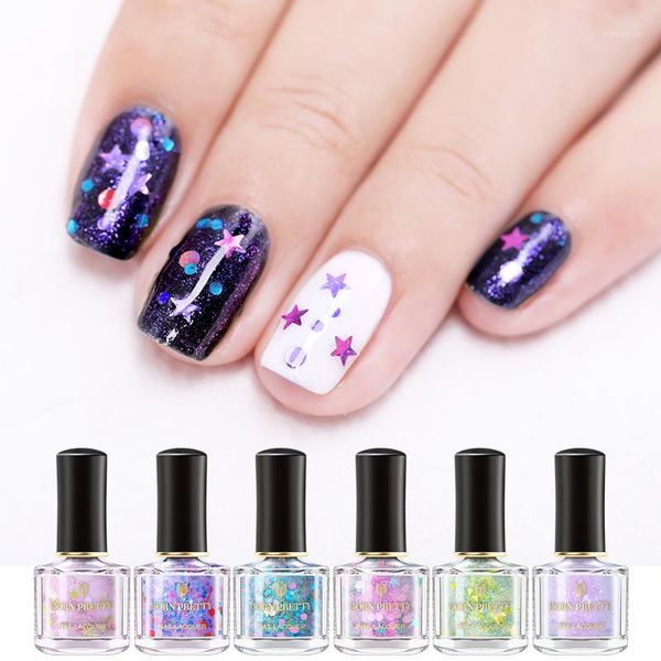 pretty 6ml holographic nail polish opal star colorful sequins laser holo art varnish1
pretty 6ml holographic nail polish opal star colorful sequins laser holo art varnish1