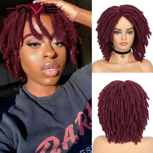 red dreadlock wigs synthetic short black blonde brown crochet twist faux locs braided natural soft hair forblack women/ menfactory direct
red dreadlock wigs synthetic short black blonde brown crochet twist faux locs braided natural soft hair forblack women/ menfactory direct