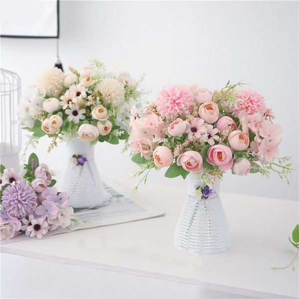 decorative flowers & wreaths fake peony bridal hand flower roses wedding decor hydrangea artificial bouquet silk blooming peonies
decorative flowers & wreaths fake peony bridal hand flower roses wedding decor hydrangea artificial bouquet silk blooming peonies