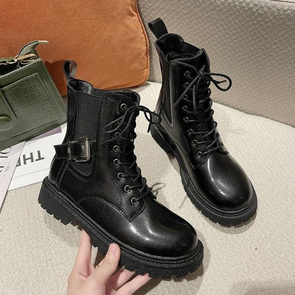 boots 2021 rubber modern women for women's cross straps short tube ankle round toe platform female, Black
boots 2021 rubber modern women for women's cross straps short tube ankle round toe platform female, Black