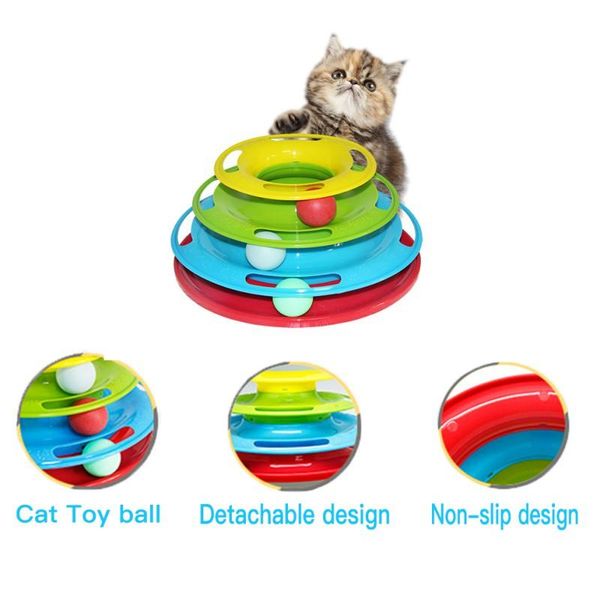 trilaminar turntable cat toy funny pet toys crazy ball disk interactive amusement plate play disc gift
trilaminar turntable cat toy funny pet toys crazy ball disk interactive amusement plate play disc gift