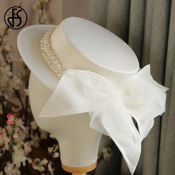 stingy brim hats fs 2021 ladies elegant fascinator pearl white flat hat women wide british party wedding dress, Blue;gray
stingy brim hats fs 2021 ladies elegant fascinator pearl white flat hat women wide british party wedding dress, Blue;gray