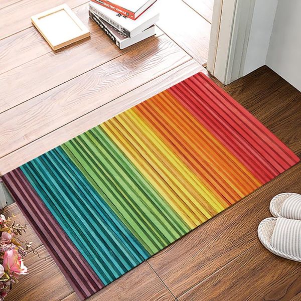 carpets rainbow wood grain welcome doormat kitchen bathroom non-slip rugs living room bedroom modern home decoration carpet
carpets rainbow wood grain welcome doormat kitchen bathroom non-slip rugs living room bedroom modern home decoration carpet