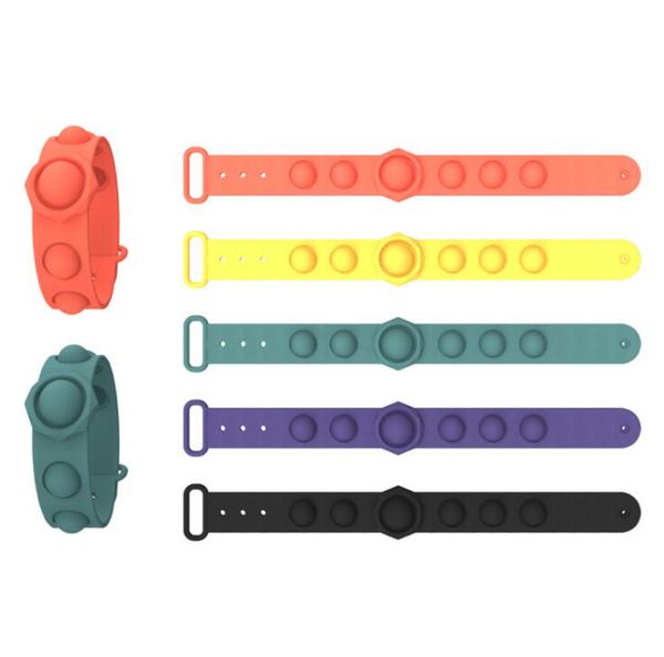 push bubble pop fidget bracelet simple dimple party favor stress relief silicone wristband toy for adults kids antistress bracelets
push bubble pop fidget bracelet simple dimple party favor stress relief silicone wristband toy for adults kids antistress bracelets