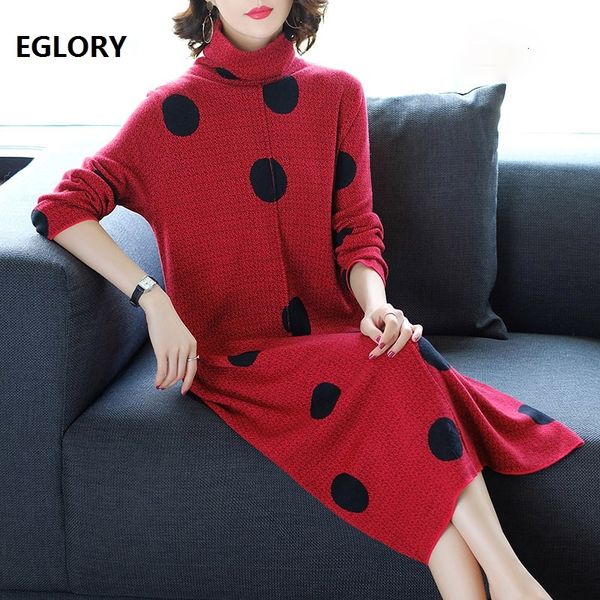 dresses turtleneck sweater autumn winter knitwear women black polka dot print long sleeve mid-calf length knitted xl, Black;gray
dresses turtleneck sweater autumn winter knitwear women black polka dot print long sleeve mid-calf length knitted xl, Black;gray