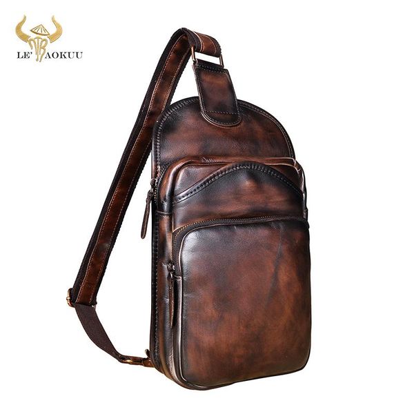 original men crazy horse leather casual fashion coffee chest bag pack design sling one shoulder crossbody for male 9977 waist bags
original men crazy horse leather casual fashion coffee chest bag pack design sling one shoulder crossbody for male 9977 waist bags