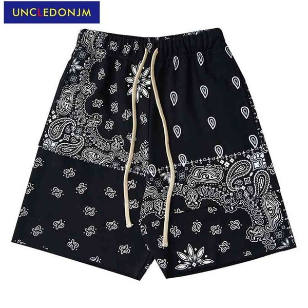 uncledonjm cashew flower shorts men's street wear sweat shorts hip hop harem pants loose designer men summer a503 210806, White;black
uncledonjm cashew flower shorts men's street wear sweat shorts hip hop harem pants loose designer men summer a503 210806, White;black