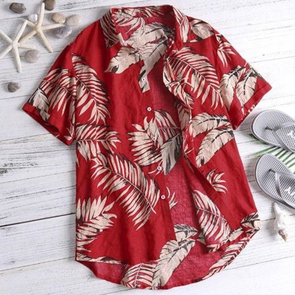 2021 hawaiian style men's short sleeve print shirt vacation casual stand button loose beach shirt all-match apparel comfort tees, White;black
2021 hawaiian style men's short sleeve print shirt vacation casual stand button loose beach shirt all-match apparel comfort tees, White;black