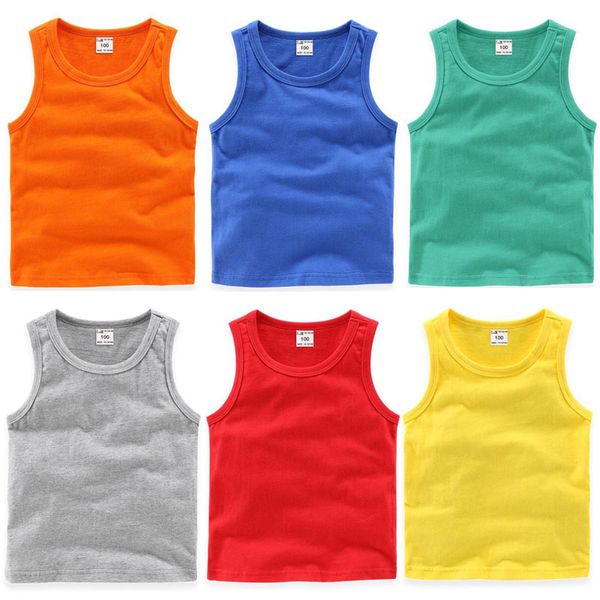 baby clothes summer new kids boys and girls sleeveless t shirt candy colors cotton breathable outfit pullover sports vest, White;black
baby clothes summer new kids boys and girls sleeveless t shirt candy colors cotton breathable outfit pullover sports vest, White;black