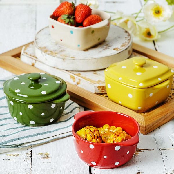 bowls ceramic steamed egg bowl, small stew, household microwave oven ear, cover children's complementary bowl
bowls ceramic steamed egg bowl, small stew, household microwave oven ear, cover children's complementary bowl