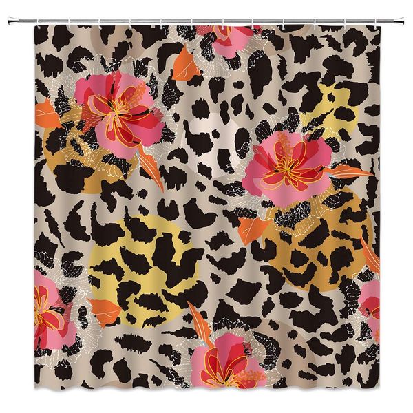 flower leopard print shower curtain decor pink floral jaguar animal skin female fashion pink black fabric bath curtains bathroom
flower leopard print shower curtain decor pink floral jaguar animal skin female fashion pink black fabric bath curtains bathroom