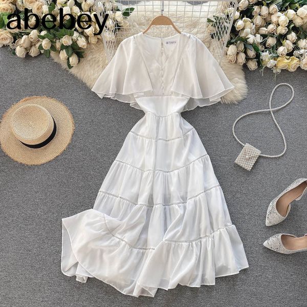 women sweet french dress square collar short sleeve sashes a-line es summer fashion streetwear midi 210512, Black;gray
women sweet french dress square collar short sleeve sashes a-line es summer fashion streetwear midi 210512, Black;gray