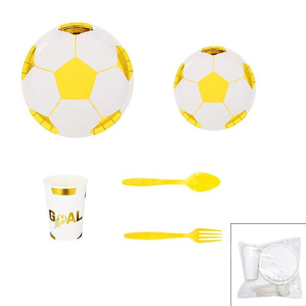 disposable dinnerware amawill football birthday party supplies tableware plates napkins cups flatware set for world cup decoration
disposable dinnerware amawill football birthday party supplies tableware plates napkins cups flatware set for world cup decoration