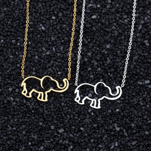 pendant necklaces wholesale 10pcs baby elephant pendants women stainless steel jewelry birthday gifts gold color dainty animal collares, Silver
pendant necklaces wholesale 10pcs baby elephant pendants women stainless steel jewelry birthday gifts gold color dainty animal collares, Silver