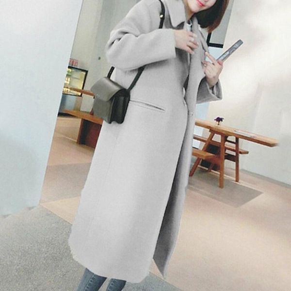 women's jackets winter black long wool coat outerwear 2021 ladies trench korean fashion female loose warm clothes windbreaker caramel, Black;brown
women's jackets winter black long wool coat outerwear 2021 ladies trench korean fashion female loose warm clothes windbreaker caramel, Black;brown