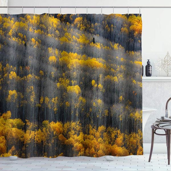fall forest shower curtain autumn trees yellow leaves fabric bath curtain home decor curtain with hooks 72x72 inches orange
fall forest shower curtain autumn trees yellow leaves fabric bath curtain home decor curtain with hooks 72x72 inches orange