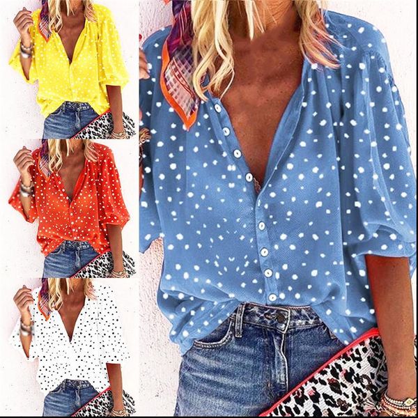 print womens blouses plus size and v neck long sleeve office blouse puff fashion streetwear women clothes shirt, White
print womens blouses plus size and v neck long sleeve office blouse puff fashion streetwear women clothes shirt, White