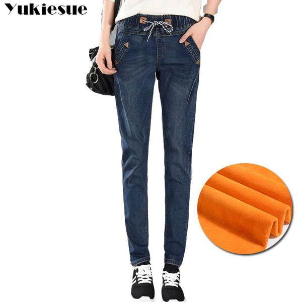women's jeans 200 pounds plus size 5xl women winter harlan leisure elastic waist trousers thick girls outerwear with velvet pants woman, Blue
women's jeans 200 pounds plus size 5xl women winter harlan leisure elastic waist trousers thick girls outerwear with velvet pants woman, Blue