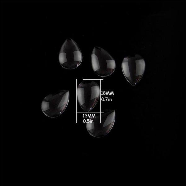 chandelier crystal 500pcs 13mm*18mm raindrop transparent glass cabochons pendants domed for pos art
chandelier crystal 500pcs 13mm*18mm raindrop transparent glass cabochons pendants domed for pos art