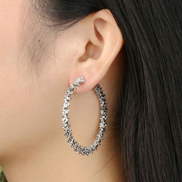 hoop & huggie vintage gold color big circle earrings exaggerated large round party jewelry accessories gift for women, Golden;silver
hoop & huggie vintage gold color big circle earrings exaggerated large round party jewelry accessories gift for women, Golden;silver