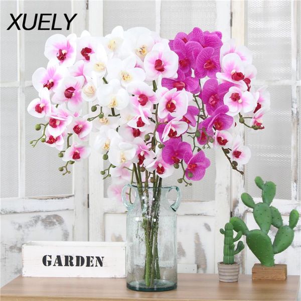 decorative flowers & wreaths 100cm artificial flower pu phalaenopsis orchid fake floral potted party wedding decoration home living room le
decorative flowers & wreaths 100cm artificial flower pu phalaenopsis orchid fake floral potted party wedding decoration home living room le
