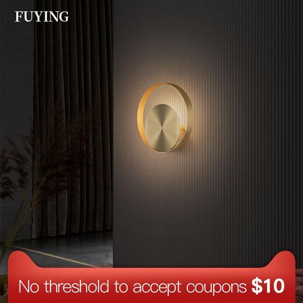 wall lamp 2021 modern golden round copper living room decoration tv background light luxury corridor bedroom bedside
wall lamp 2021 modern golden round copper living room decoration tv background light luxury corridor bedroom bedside