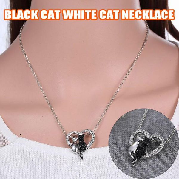 pendant necklaces selling necklace elegant valentine's day gift of two cat love expresses pure and eternal, Silver
pendant necklaces selling necklace elegant valentine's day gift of two cat love expresses pure and eternal, Silver