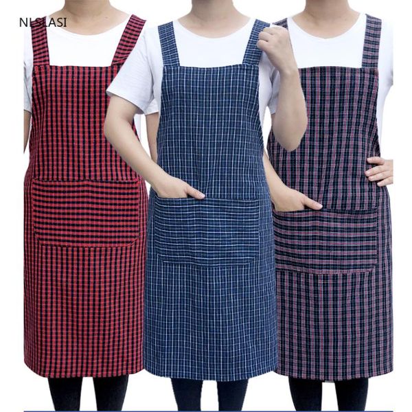 aprons home kitchen cotton sleeveless apron erasable antifouling lattice housework cleaning accessory work clothes
aprons home kitchen cotton sleeveless apron erasable antifouling lattice housework cleaning accessory work clothes