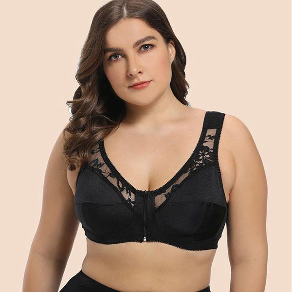 bras push up for women full cup lace vest bra brassiere plus size c d e lingerie black bralette no pad, Red;black
bras push up for women full cup lace vest bra brassiere plus size c d e lingerie black bralette no pad, Red;black