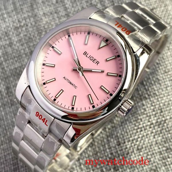 wristwatches bliger 36mm/39mm black dial sapphire crystal polished japan nh35 miyota 8215 pt5000 automatic men watch movement green luminous, Slivery;brown
wristwatches bliger 36mm/39mm black dial sapphire crystal polished japan nh35 miyota 8215 pt5000 automatic men watch movement green luminous, Slivery;brown