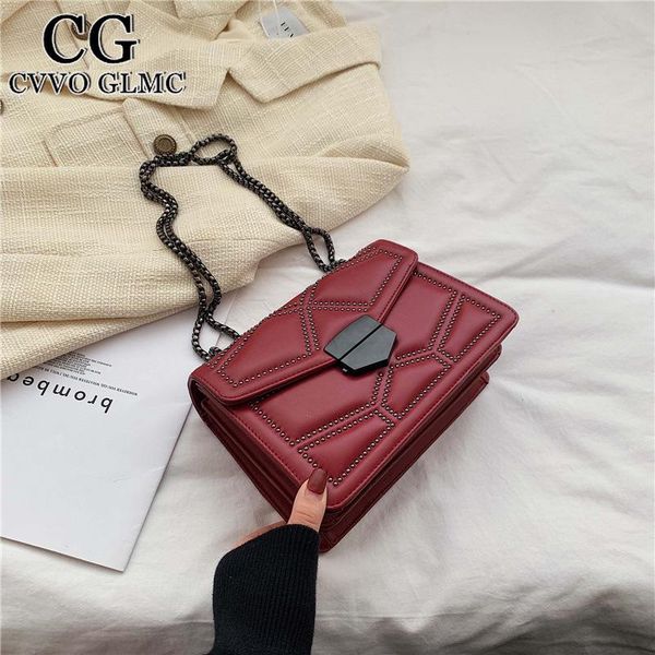 evening bags cvvo glmc 2021 women's fashion casual shoulder messenger bag studded square mobile phone chain rivet
evening bags cvvo glmc 2021 women's fashion casual shoulder messenger bag studded square mobile phone chain rivet
