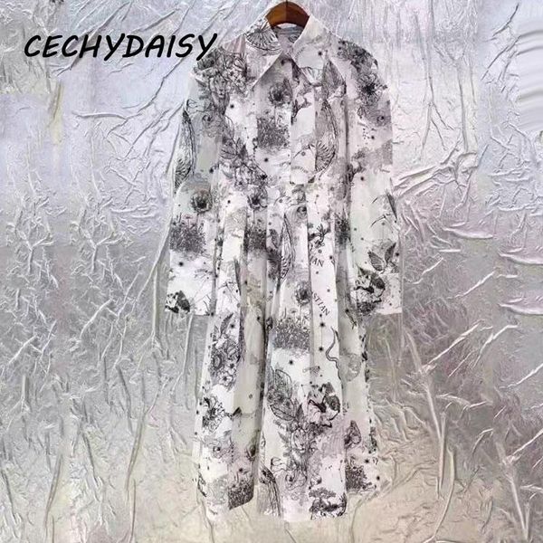 vintage dress women high street turn-down collar a-line ink printed long sleeve harajuku elegant party dresses runway fashion casual, Black;gray
vintage dress women high street turn-down collar a-line ink printed long sleeve harajuku elegant party dresses runway fashion casual, Black;gray