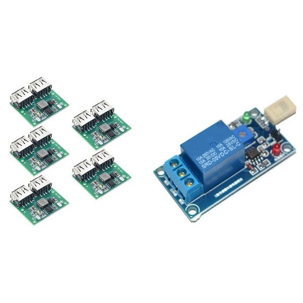 smart home control -5pcs usb dc-dc voltage regulator step down charger power module & 1x t9 dc5v humidity sensitive switch relay
smart home control -5pcs usb dc-dc voltage regulator step down charger power module & 1x t9 dc5v humidity sensitive switch relay