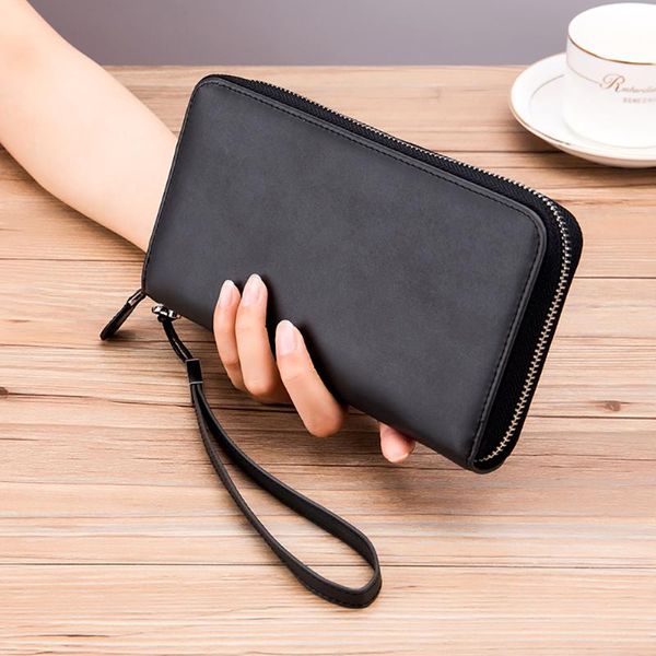 wallets genuine leather wallet rfid men clutch bag male organizer long cell phone coin purse, Red;black
wallets genuine leather wallet rfid men clutch bag male organizer long cell phone coin purse, Red;black