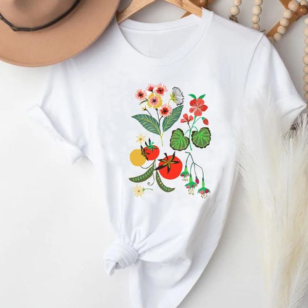 t-shirts women plant flower fruit 90s cute kawaii clothing fashion clothes graphic tshirt lady print female tee t-shirt women's, White
t-shirts women plant flower fruit 90s cute kawaii clothing fashion clothes graphic tshirt lady print female tee t-shirt women's, White
