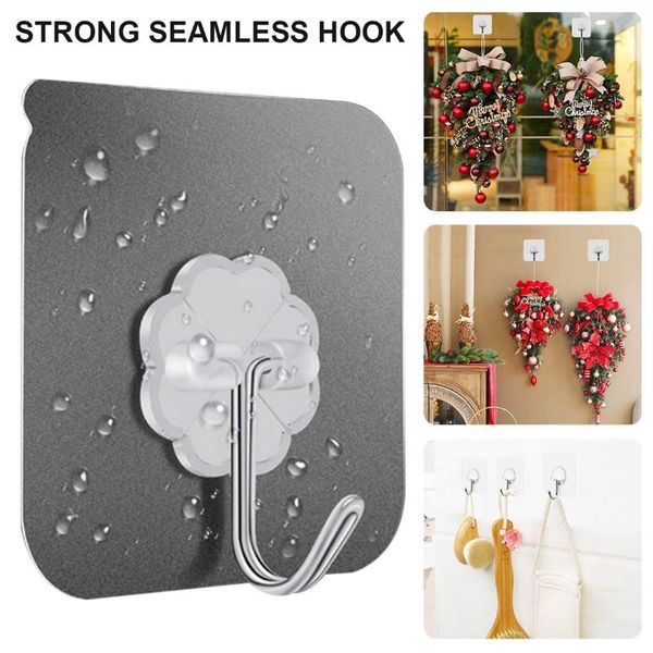 hooks & rails 20pcs transparent hook for bathroom self adhesive door wall hanger suction kitchen storage garlands towel hanging
hooks & rails 20pcs transparent hook for bathroom self adhesive door wall hanger suction kitchen storage garlands towel hanging
