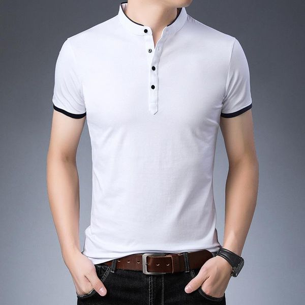 men's t-shirts shirts men summer t solid color short sleeve tshirt fashion slim fit casual mens clothing cotton male tees streetwear, White;black
men's t-shirts shirts men summer t solid color short sleeve tshirt fashion slim fit casual mens clothing cotton male tees streetwear, White;black