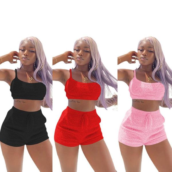 women's tracksuits velvet backless slash neck casual crop solid color breathable vest and shorts suit two-piece sets streetwear sho, Gray
women's tracksuits velvet backless slash neck casual crop solid color breathable vest and shorts suit two-piece sets streetwear sho, Gray